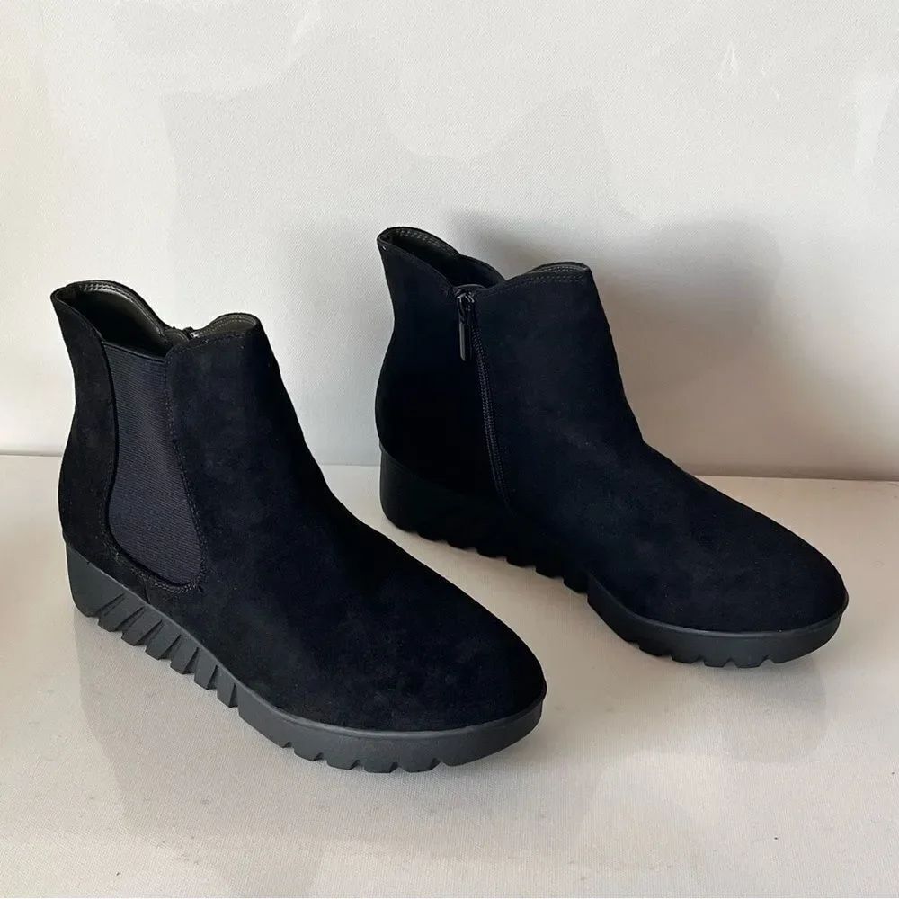 Impo International ENESSA Stretch Platform Wedge Bootie